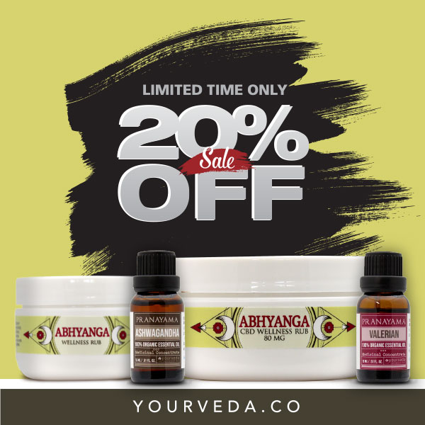 20% OFF all products.