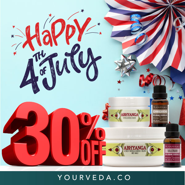4th of July 30% OFF all products!